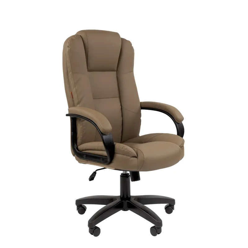 Кресло руководителя CHAIRMAN 600ЛТ Россия экокожа бежевый главное фото
