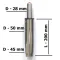 Короткий газлифт хромированный (Класс 2) главное фото в маленьком размере