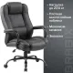 Кресло офисное PREMIUM "Heavy Duty HD-002", усиленное, НАГРУЗКА до 200 кг, экокожа. Фото товара с разных ракурсов.