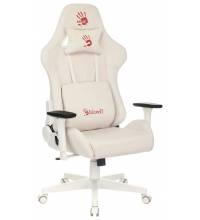 Кресло игровое A4Tech Bloody GC-320 белый сиденье белый крестов.